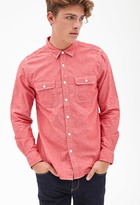 Thumbnail for your product : Forever 21 western-inspired denim shirt