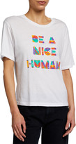 Thumbnail for your product : le superbe Nice Human Graphic T-Shirt