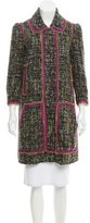 Thumbnail for your product : Peter Som Knee-Length Bouclé Coat