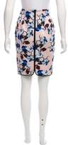 Thumbnail for your product : Yigal Azrouel Floral Knee-Length Skirt w/ Tags