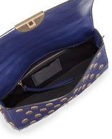 Thumbnail for your product : Marc Jacobs Flat Studs Small Gotham Shoulder Bag, Blue