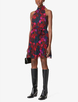 Thumbnail for your product : Paige Cayman floral-print crepe midi dress