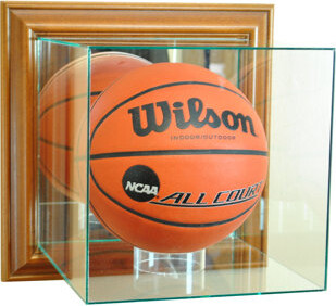 Perfect Cases and Frames Wall Mounted Basketball Display Case