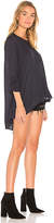 Thumbnail for your product : Wilt Asymmetrical Ruched Tunic Tee