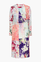 Thumbnail for your product : Etro Patchwork-effect Floral-print Jacquard Dress