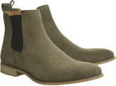 Thumbnail for your product : Ask the Missus Endeavour Chelsea Boots Khaki Suede