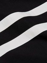 Thumbnail for your product : Joan Vass Boatneck Stripe Waist Dress