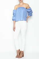 Thumbnail for your product : Cotton Candy Ruffle Sleeve Top