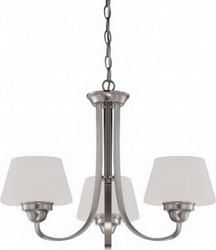 Charlton Home Pokorny 3-Light Shaded Classic / Traditional Chandelier