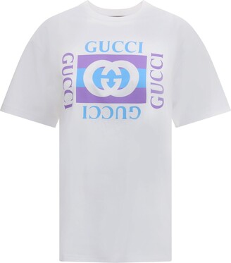 Gucci sequin-embellished cotton T-shirt - ShopStyle