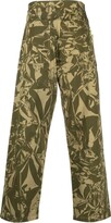 Thumbnail for your product : Aries Crinkle Camo Walking trousers