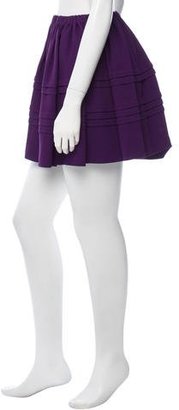 Miu Miu Tiered Mini Skirt