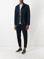 Thumbnail for your product : Comme des Garcons Shirt contrast stitch blazer