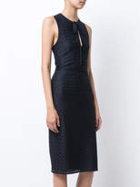 Thumbnail for your product : Jenni Kayne tied neck patterned dress