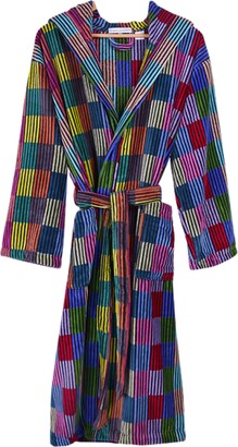 Bown of London Women's Hooded Dressing Gown Patchwork