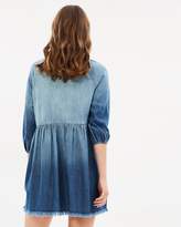 Thumbnail for your product : Only Sonia 3/4 Sleeve Denim Dress