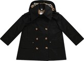 Thumbnail for your product : Burberry Children Cotton twill trench coat