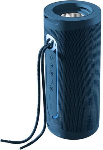 Supersonic IQ Sound SC-2340BT Portable Bluetooth Speaker LED Flashlight, TWS, FM Radio for Outdoor, Home Blue