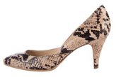 Thumbnail for your product : Loeffler Randall Embossed Leather Pumps