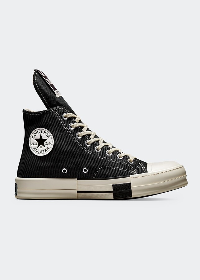 Black Leather Converse | Shop the world's largest collection of fashion |  ShopStyle