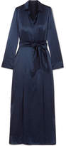 Thumbnail for your product : Galvan Laguna Silk-satin Maxi Dress