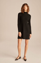 Thumbnail for your product : Rebecca Taylor Turtleneck Peplum Sweater Dress