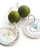 Thumbnail for your product : Dirty Pretty Things Dirty Love Earrings Green