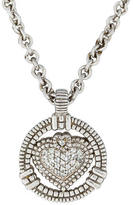 Thumbnail for your product : Judith Ripka Crystal Heart Pendant Necklace