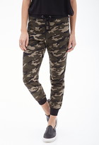 Thumbnail for your product : Forever 21 camo drawstring sweatpants
