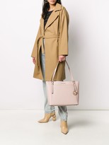 Thumbnail for your product : MICHAEL Michael Kors Voyager logo charm tote bag