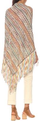 Missoni Knitted wool-blend scarf