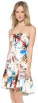 Thumbnail for your product : Milly Strapless Flare Dress