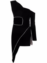 Thumbnail for your product : Loulou Asymmetric Cut-Out Dress