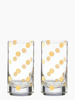 Thumbnail for your product : Kate Spade Pearl place highball set