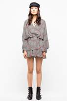 Thumbnail for your product : Zadig & Voltaire Dress Ruffle Print Ca