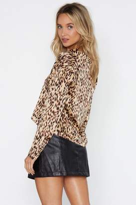 Nasty Gal In the Wild Leopard Shirt