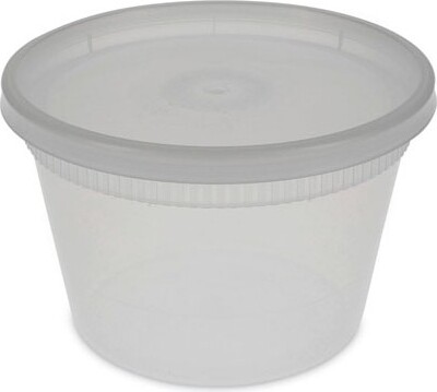 Pactiv Evergreen Newspring DELItainer Microwavable Container, 16 oz, 2 ...