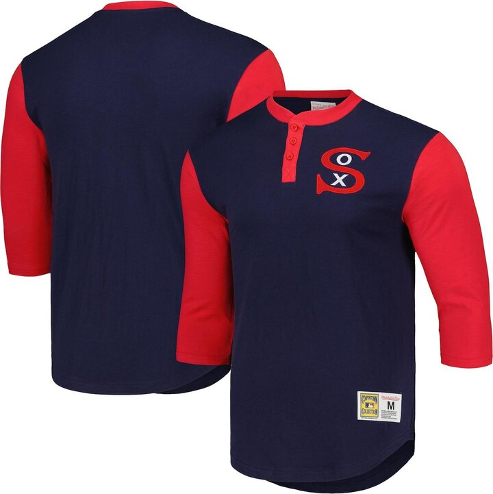 Mitchell & Ness Men's Navy Washington Capitals Legendary Slub Hoodie Long  Sleeve T-shirt