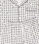 Thumbnail for your product : Bonpoint Dormeur polka-dot cotton pajamas