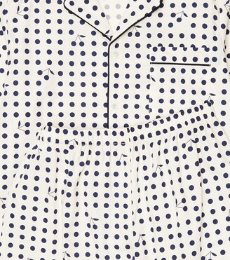 Bonpoint Dormeur polka-dot cotton pajamas