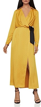 bcbg white shirt dress