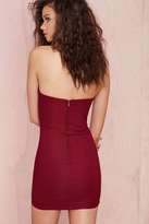 Thumbnail for your product : Nasty Gal Helix Dress - Wine