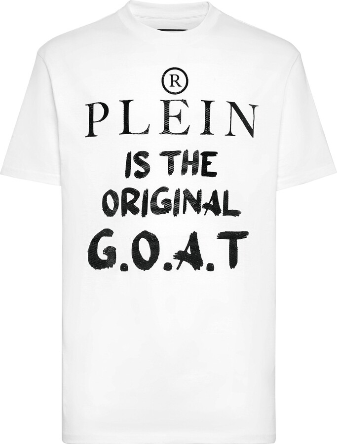 Philipp Plein T-shirt Round Neck SS with Crystals