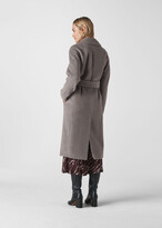 Thumbnail for your product : Whistles Darcey Drawn Belted Wrap Coat
