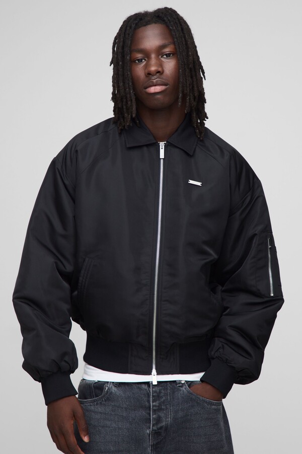 Mens Borg Collar Jacket ShopStyle UK