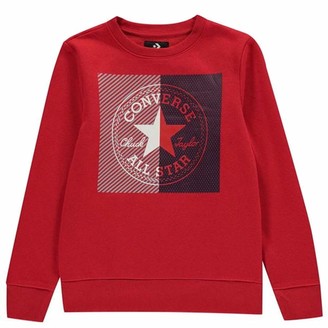 red converse sweatshirt