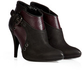 Thumbnail for your product : McQ Military Ankle Boots in Oxblood