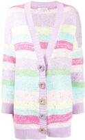 Thumbnail for your product : Olivia Rubin Mika striped cardigan