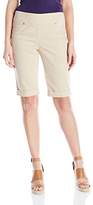 Thumbnail for your product : Ruby Rd. Women's Petite Pull-on Extra Stretch Cuffed Denim Short
