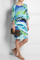 Thumbnail for your product : Emilio Pucci Printed silk dress